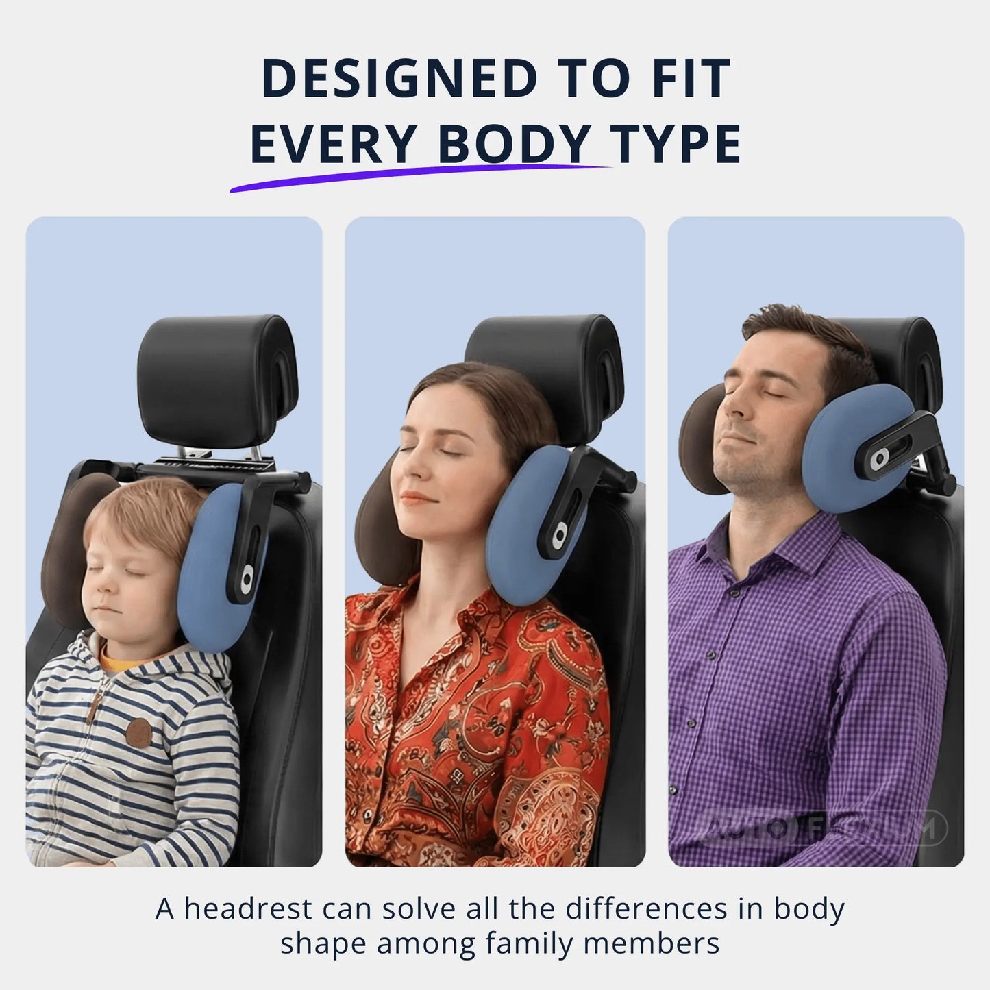 AutoFlexium™ Adjustable 360° Head and Neck Support Autoflexium