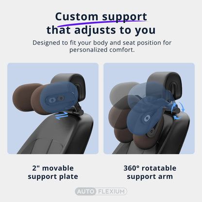AutoFlexium™ Adjustable 360° Head and Neck Support Autoflexium