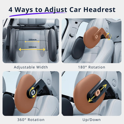 AutoFlexium™ Adjustable 360° Head and Neck Support Autoflexium